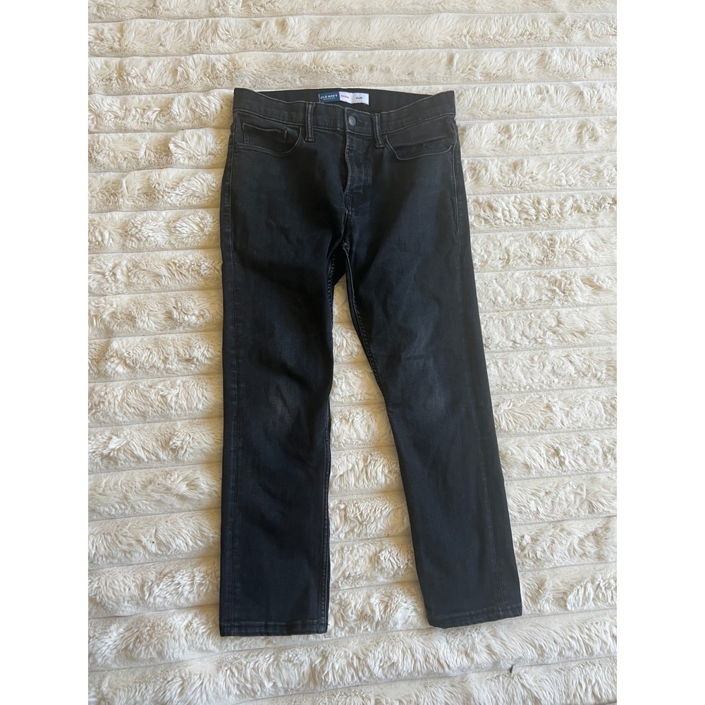 Old Navy 360 Stretch Slim Jeans Black 30x30 Womens Denim Pants
